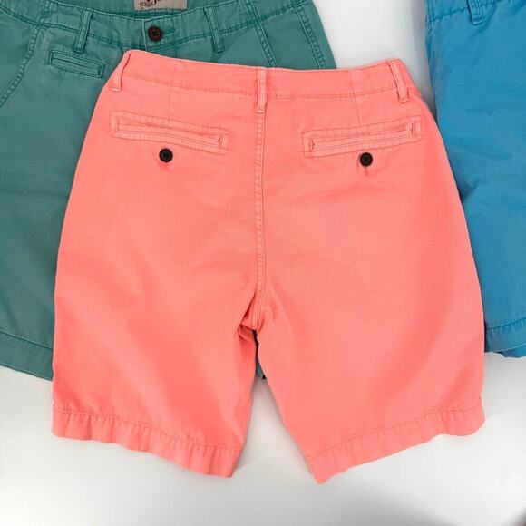 Lot of 3 ARIZONA AEROPOSTALE Flat Front Pastel Retro Cotton Shorts Men's Size 31 - Picture 9 of 16